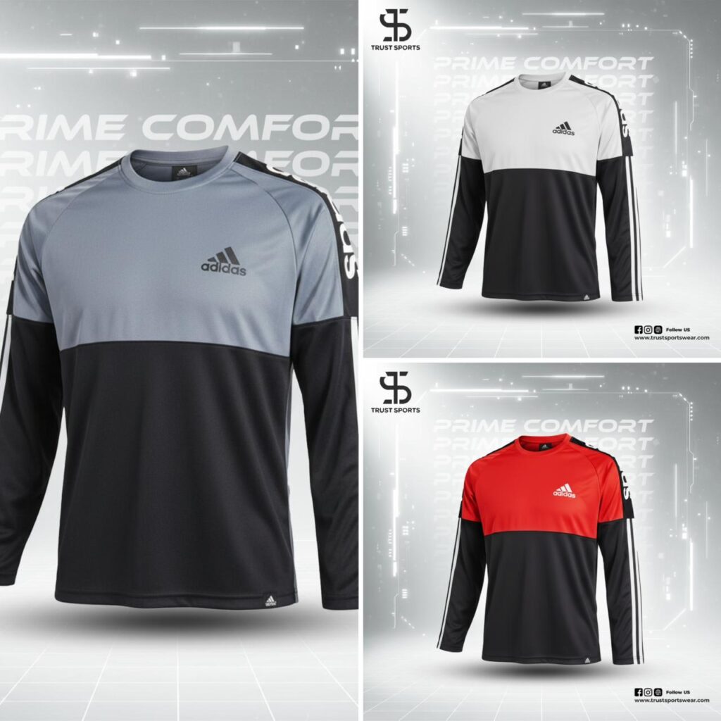 102 FULL SLEEVE -3 PIS -W/G/R